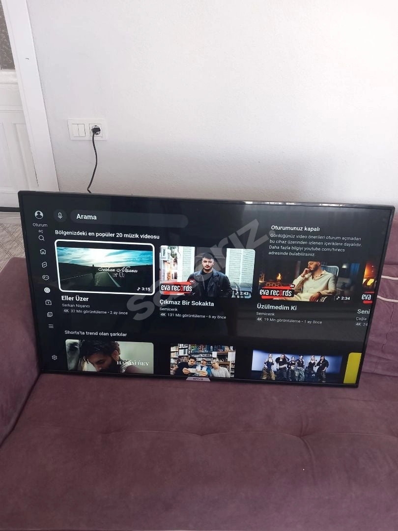 50 İnç 127 Ekran 4K Ultra HD Android Led Televizyon