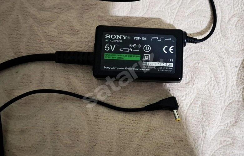 ORJİNAL SONY PSP ŞARJ ALETİ SIFIR AYARINDA PAZARLIKSIZ
