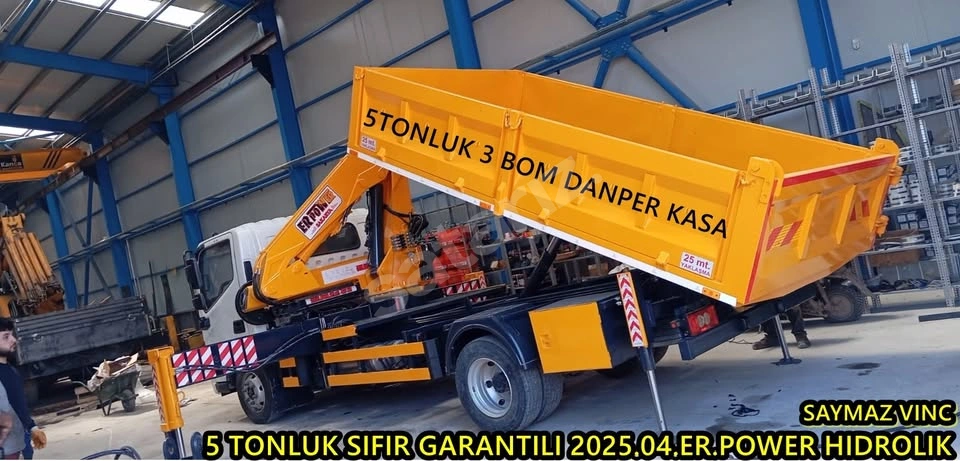 SAYMAZ VINC SIFIR 5 TONLUK HIYAP VINC  + DANPER KASA 2026 ER.POWER 3 BOM YANA KATLANIR