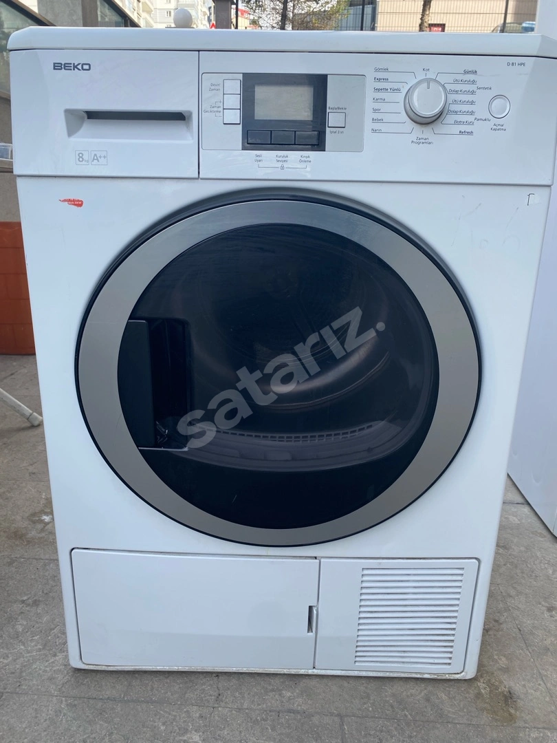 Beko Çamaşır Kurutma Makinası 8 Kg Dijital Ekran Kısa Programlı
