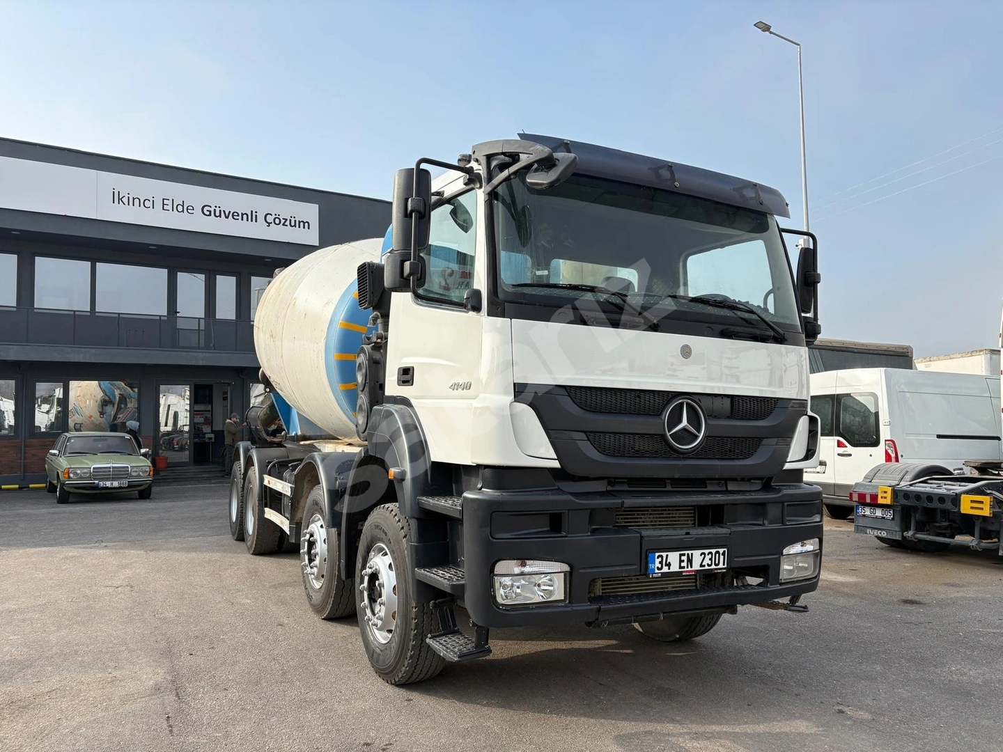 KOÇASLANLAR2 MERCEDES-BENZ 4140 12 m3 MİKSER 8x4 2007