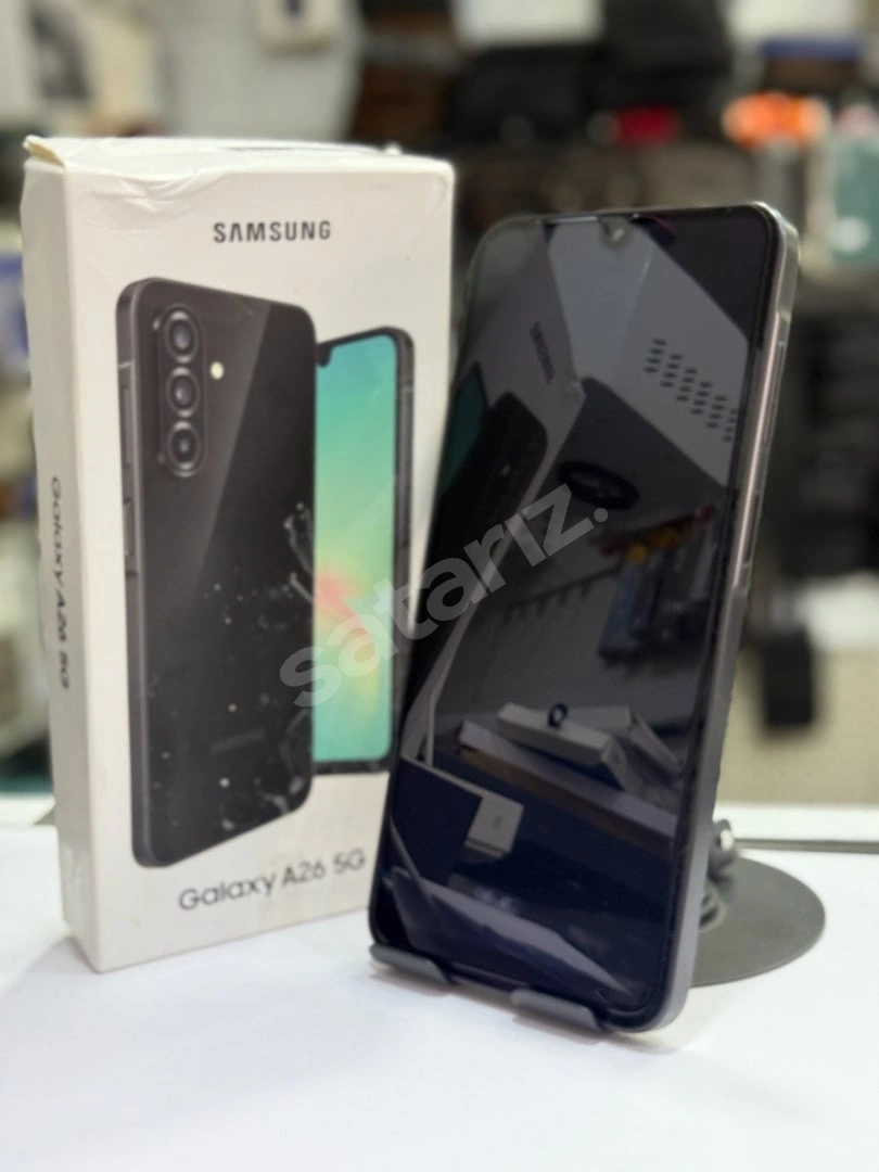 Samsung Galaxy A26 5G 128 GB 6 GB RAM 17 Ay Garantili Kutu
