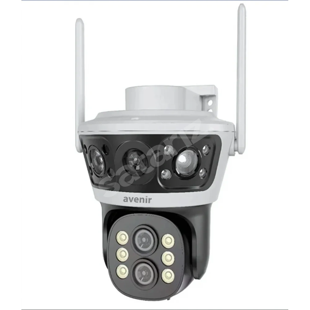 Avenir Av-s303 4mp 2 Kameralı 10x Zoomlu Wifi Ptz Kamera Sesli Ip Gece Görüşlü Kamera