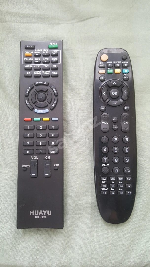axen sunny sony uyumlu TV kumanda SRC-4908 RM-D959