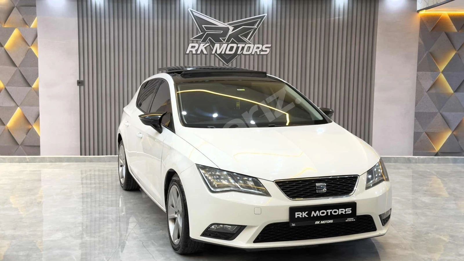 BOYASIZ 2016 MODEL SEAT LEON 1.6 TDİ STYLE+CAM TAVAN