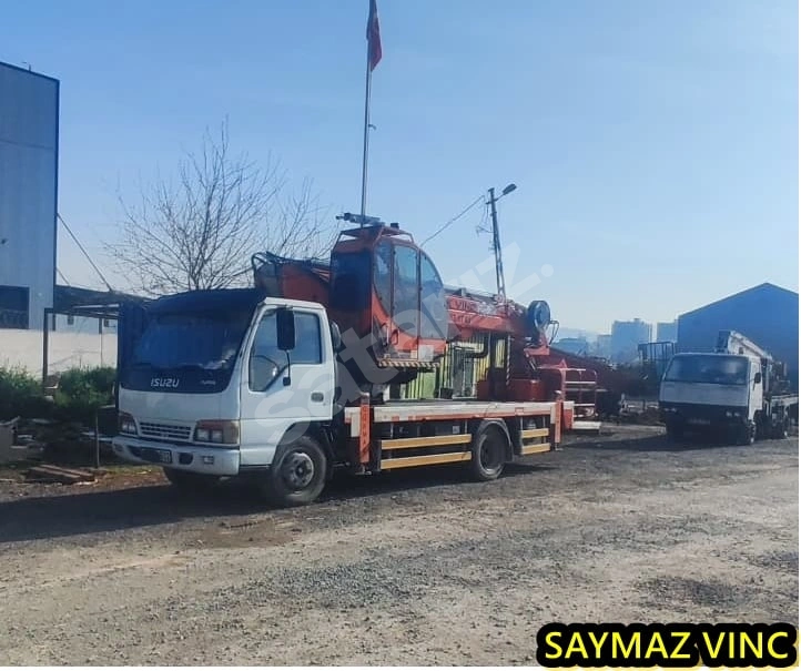 SAYMAZ VINC DEN SATILIK 26.5 M SEPETLİ PLATFROM VINC 2022.6 AY İMALAT GURMAK PLATFROM