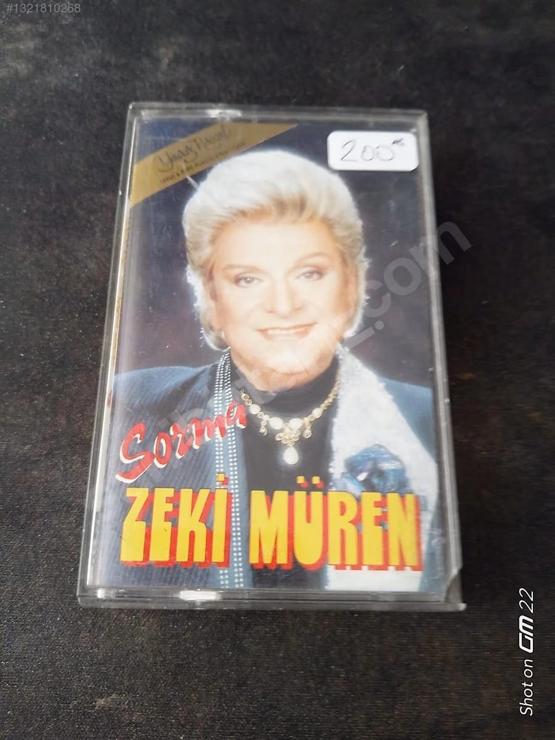 Zeki Müren 'Sorma' Müzik Kaseti