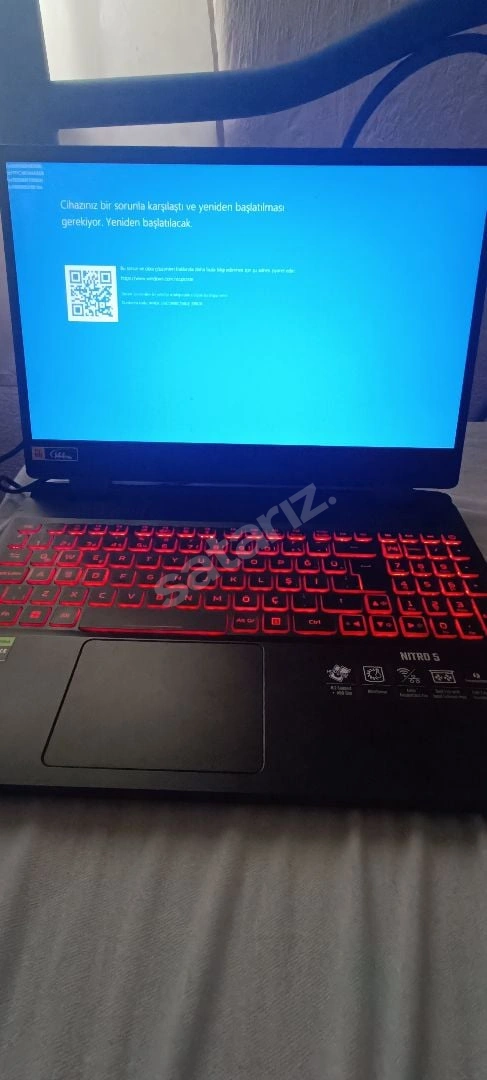 **Acer Nitro 5 AN515-58 Gaming Laptop Ìşlemci Arızalı**