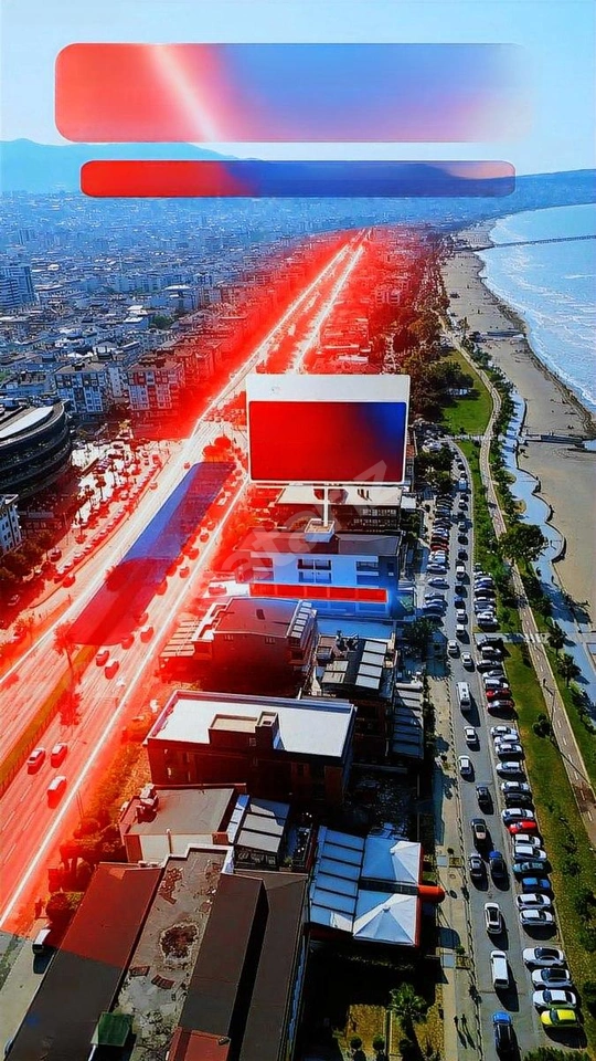 Atakum da Mükemmel Konumda tabela değeri yüksek Kiralık Dükkan
