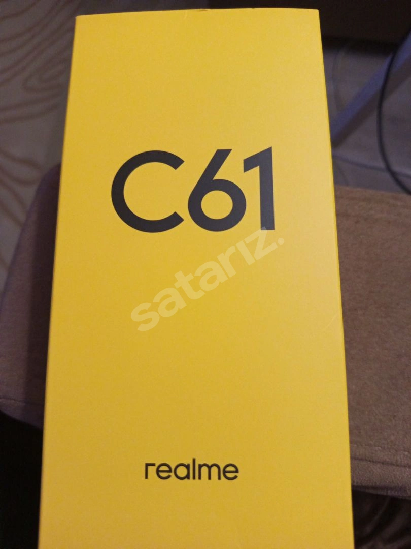 REALME C61 (RMX 3930)8GB+256GB GARANTİLİ ÇİZİKSİZ