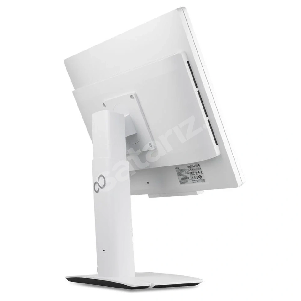 Monitör 19" Fujıtsu B19-6 LED 1280X1024 Beyaz Pivot Ayaklı Kurumsal Monitör C Kalite 2.El 3Ay Garantili Ofis Monitörü