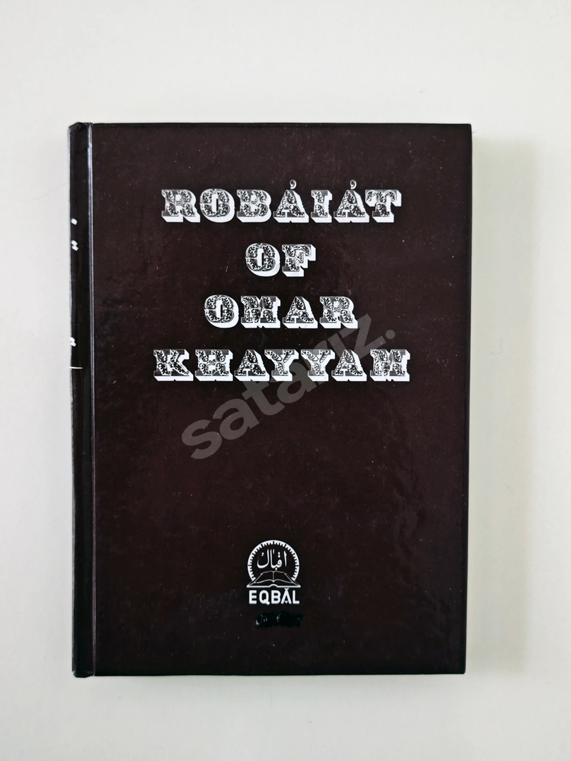 Omar Khayyam - Rubaiyat (İngilizce, Almanca, Fransızca, Farsça)