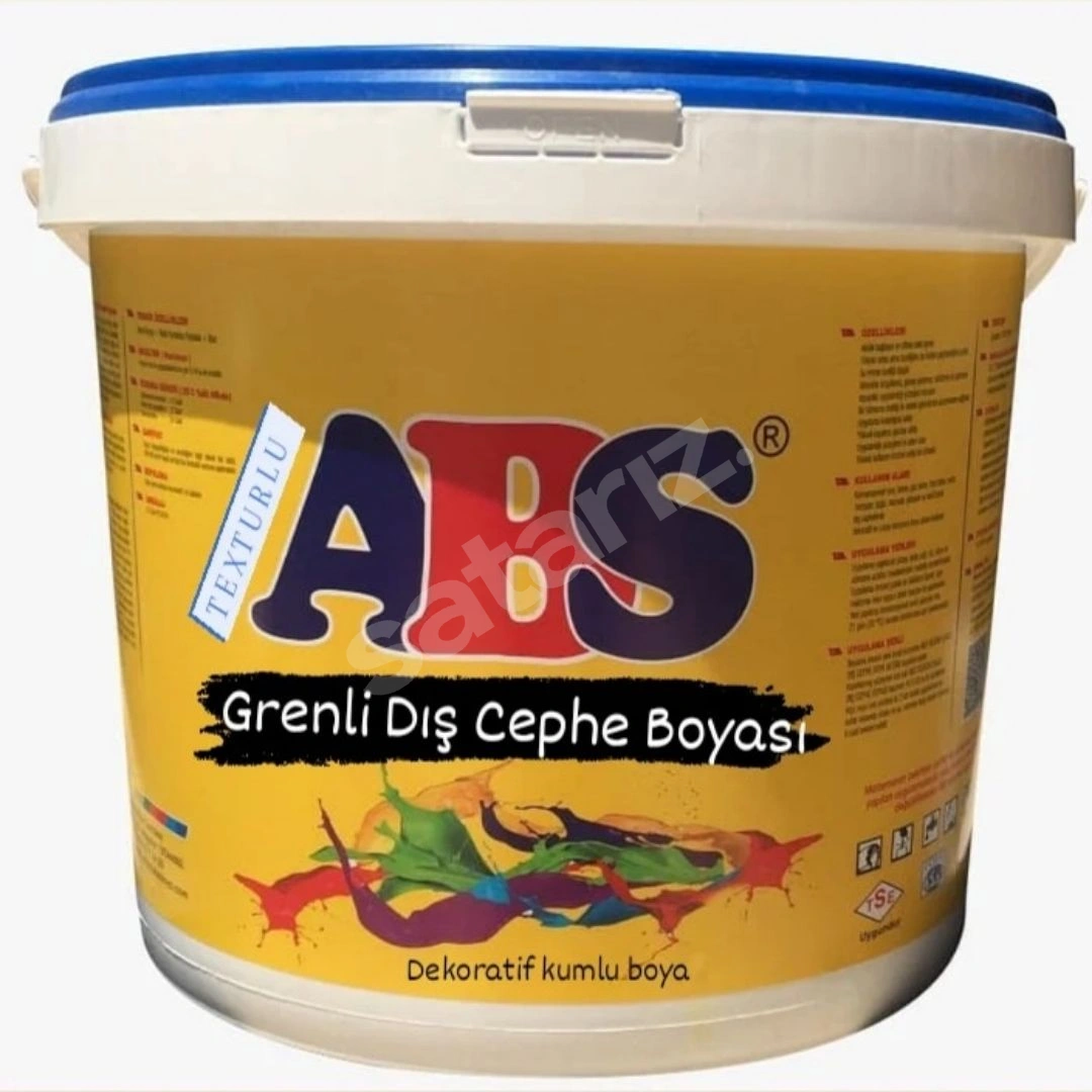 abs Grenli (Textürlü) Dış Cephe Boyası 20 Kg