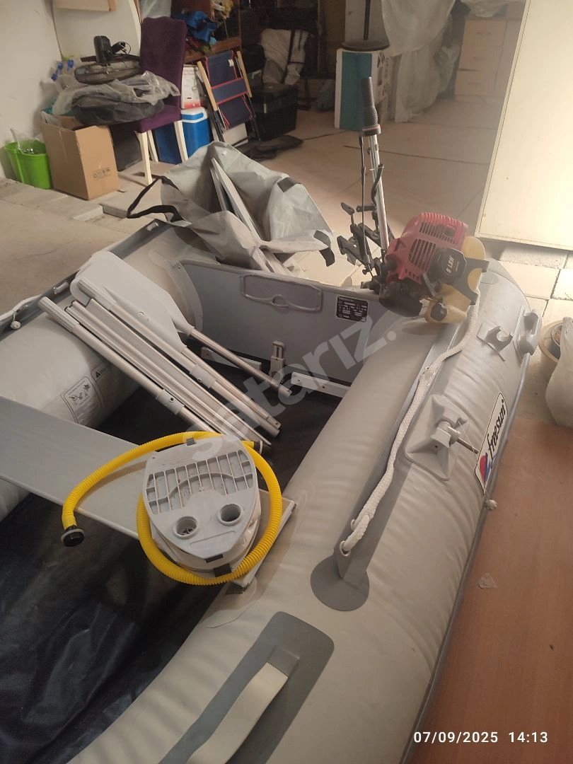 Fresun 270 Ahşap Taban 4 Hp Motoru İle Birlikte