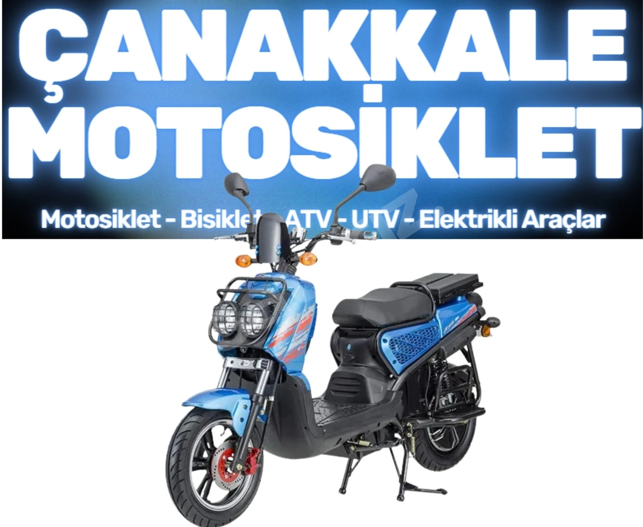 MONDIAL E-MON RANK 3000 - 0 KM - TEK SARJ İLE 50 KM MENZİL