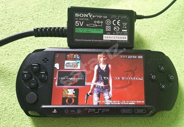 SONY PSP STREET 32GB-107OYUNLU-CFW CRACK Lİ ORJ ŞARJ KILIF TAM