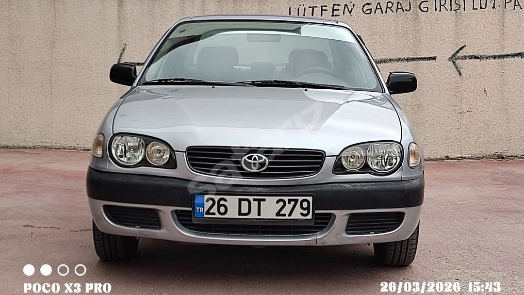 MEMUR  SAHİBİNDEN 1.4 VVTİ COROLLA 154.000  ORJİNAL KM