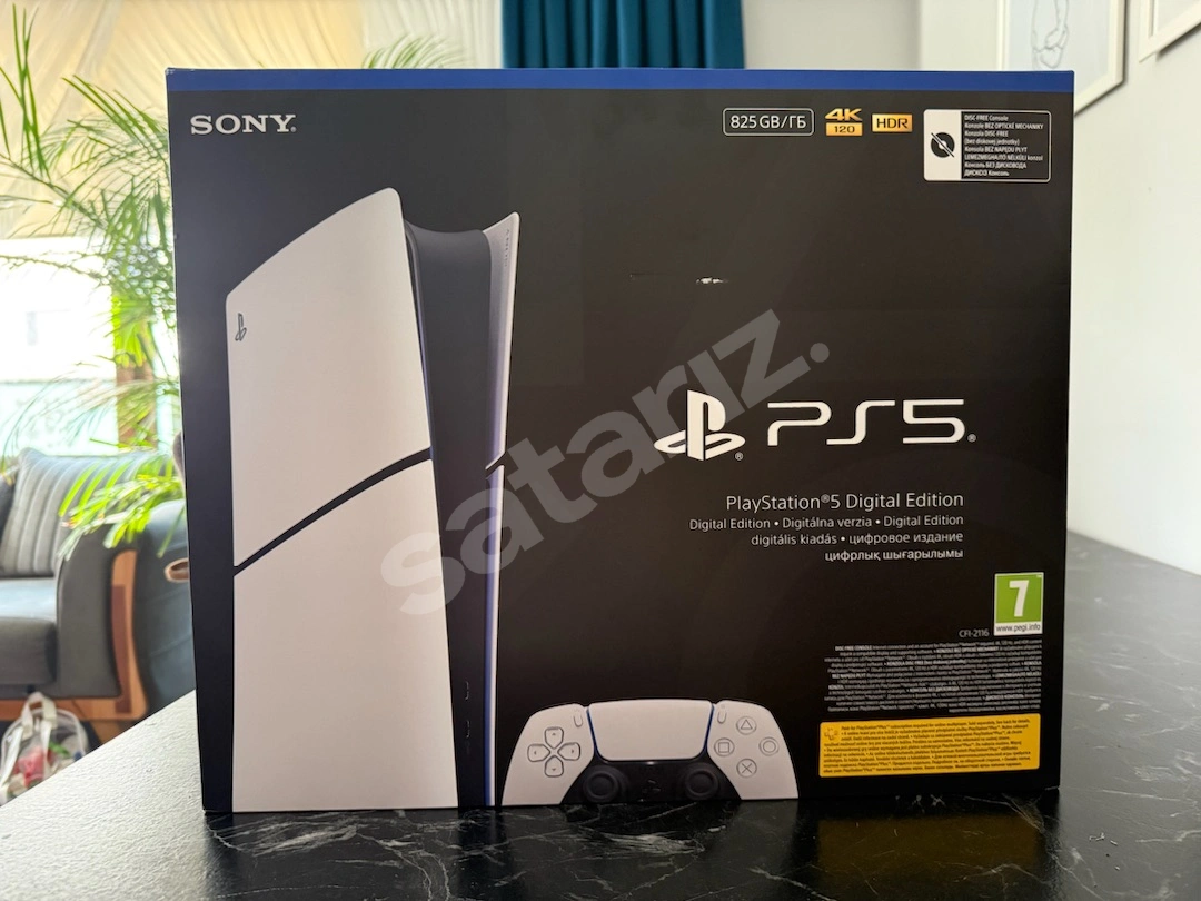 PLAYSTATİON 5 SLİM DİJİTAL AVRUPA SON SÜRÜM