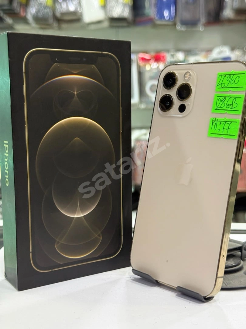 🔥 iPhone 12 Pro 128 GB Gold | Kutu Faturalı | Hatasız