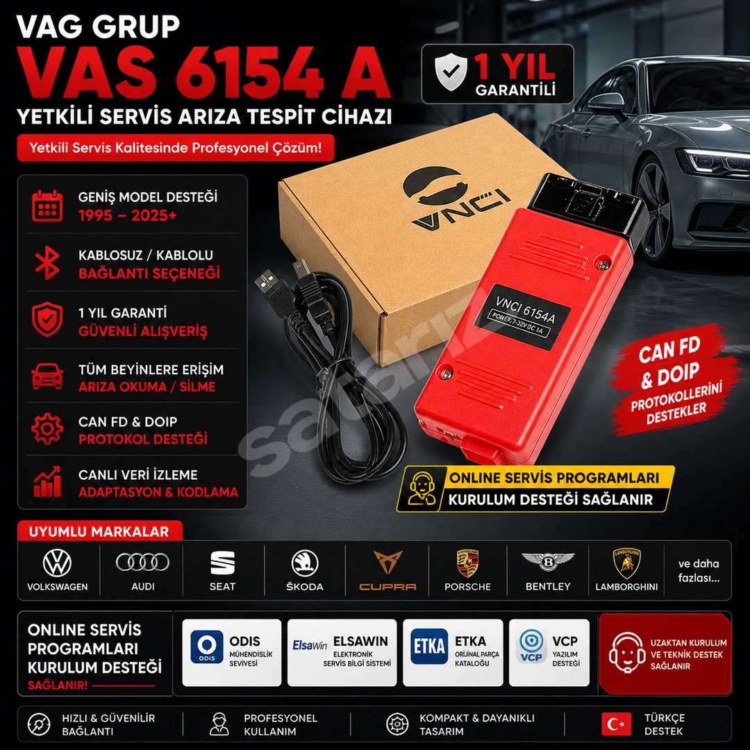 VAG GRUP VAS 6154 A – YETKİLİ SERVİS ARIZA TESPİT CİHAZI