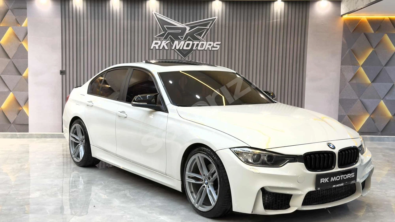 2013 BMW 3.20 D XDRİVE+SANROOF+DERİ+M GÖRÜNÜM+G.GÖRÜŞ+19 JANT