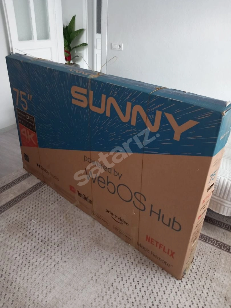 75 İnç 190 Ekran 4K Ultra HD Android Webos Televizyon Garantili
