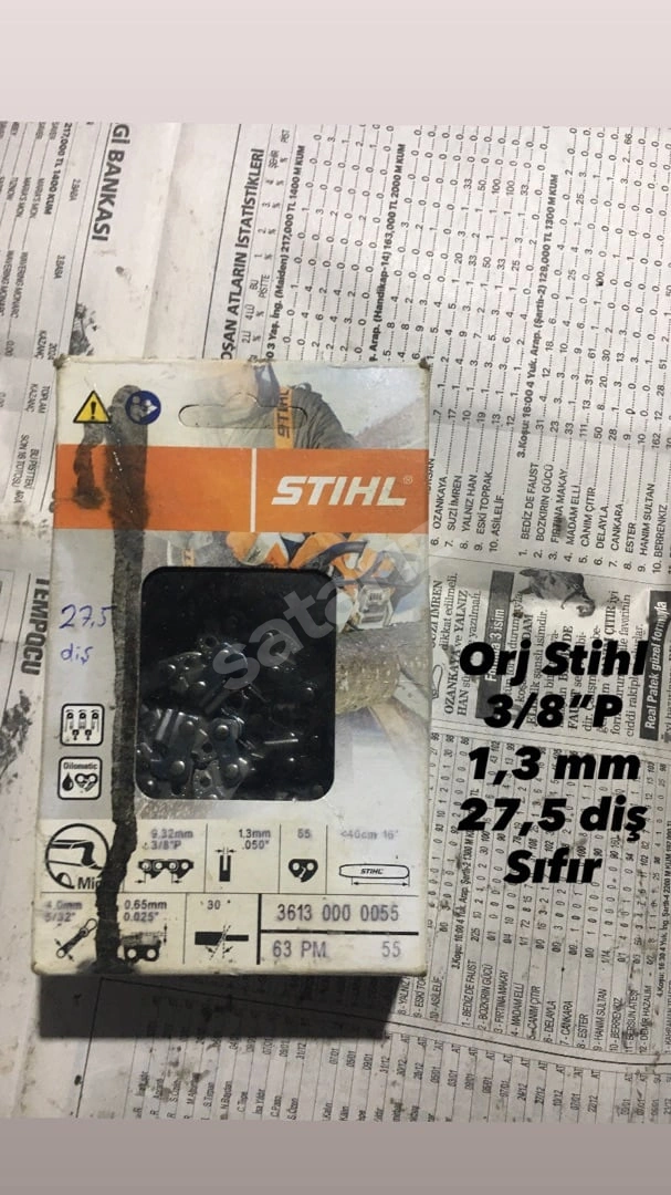 Orjinal Stihl ve Oregon Zincirler