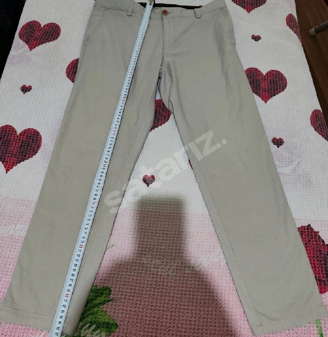 Süvari Erkek Kanvas Pantolon