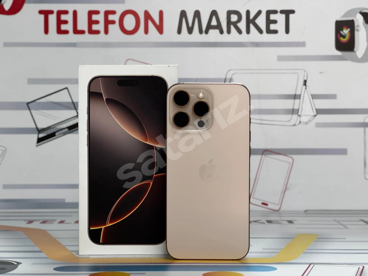 TELEFON MARKET'DEN TERTEMİZ KULLANILMIŞ 1TB İPHONE 16 PROMAX