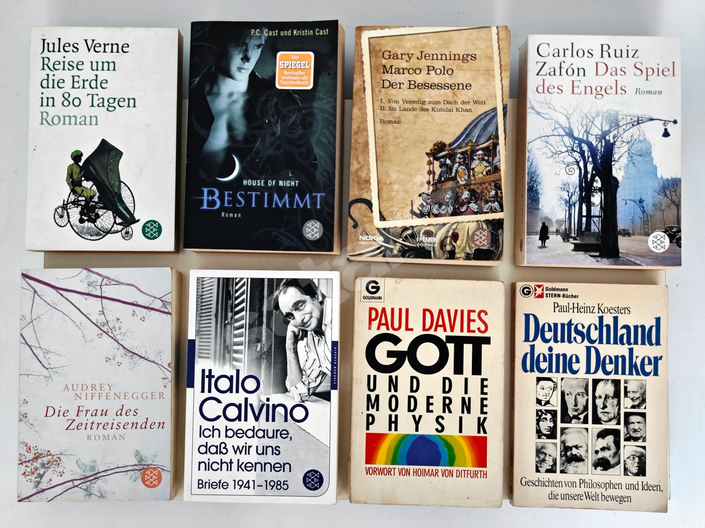 Almanca Kitaplar / Ficher, RoRoRo, Goldmann Yayınları (16 adet Toplu Satış)