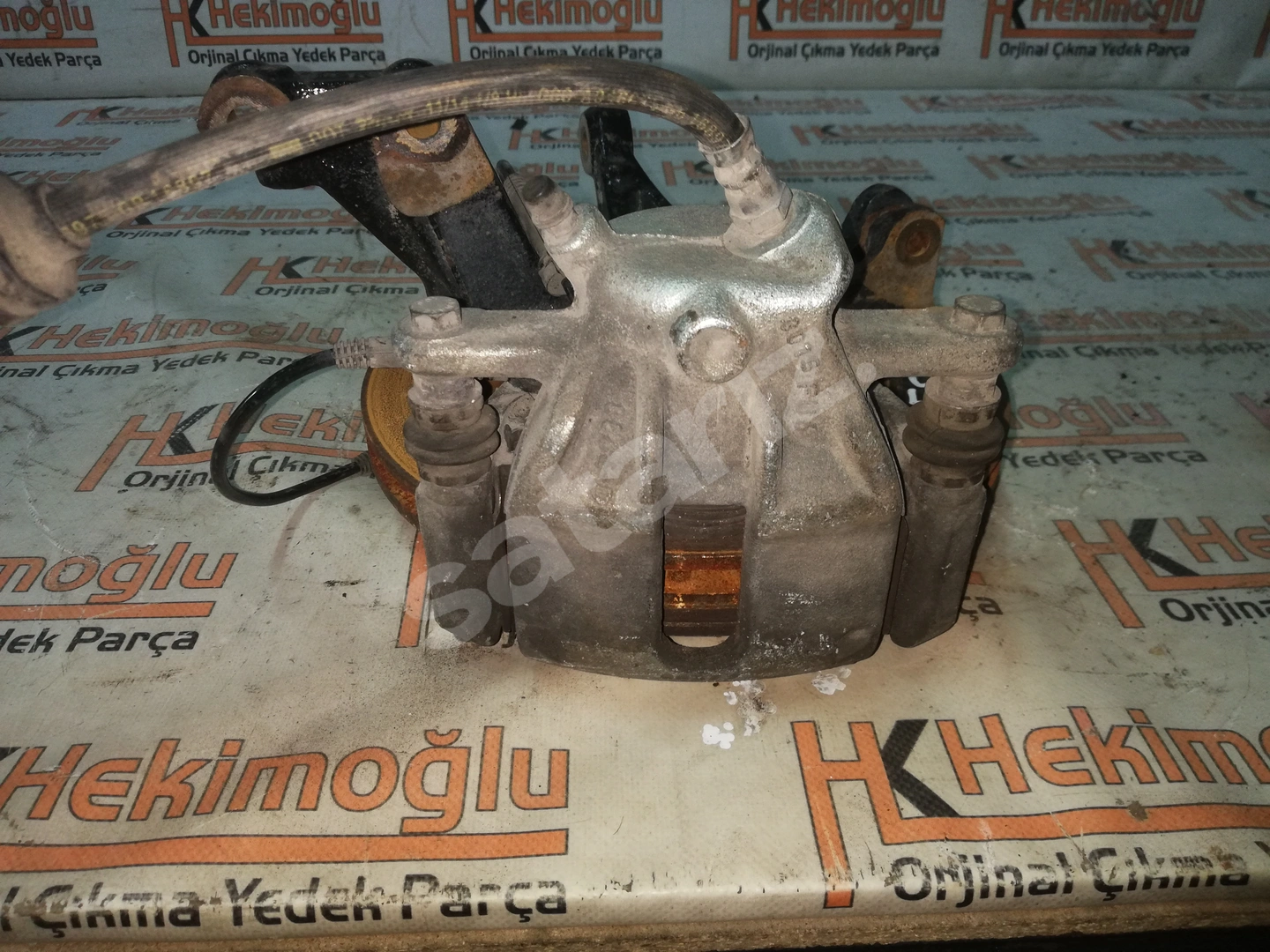 RENAULT CİLO 4 SAĞ ÖN TAŞIYICI DİSK KALİPER KOMPLE SÖKME  HATASIZ