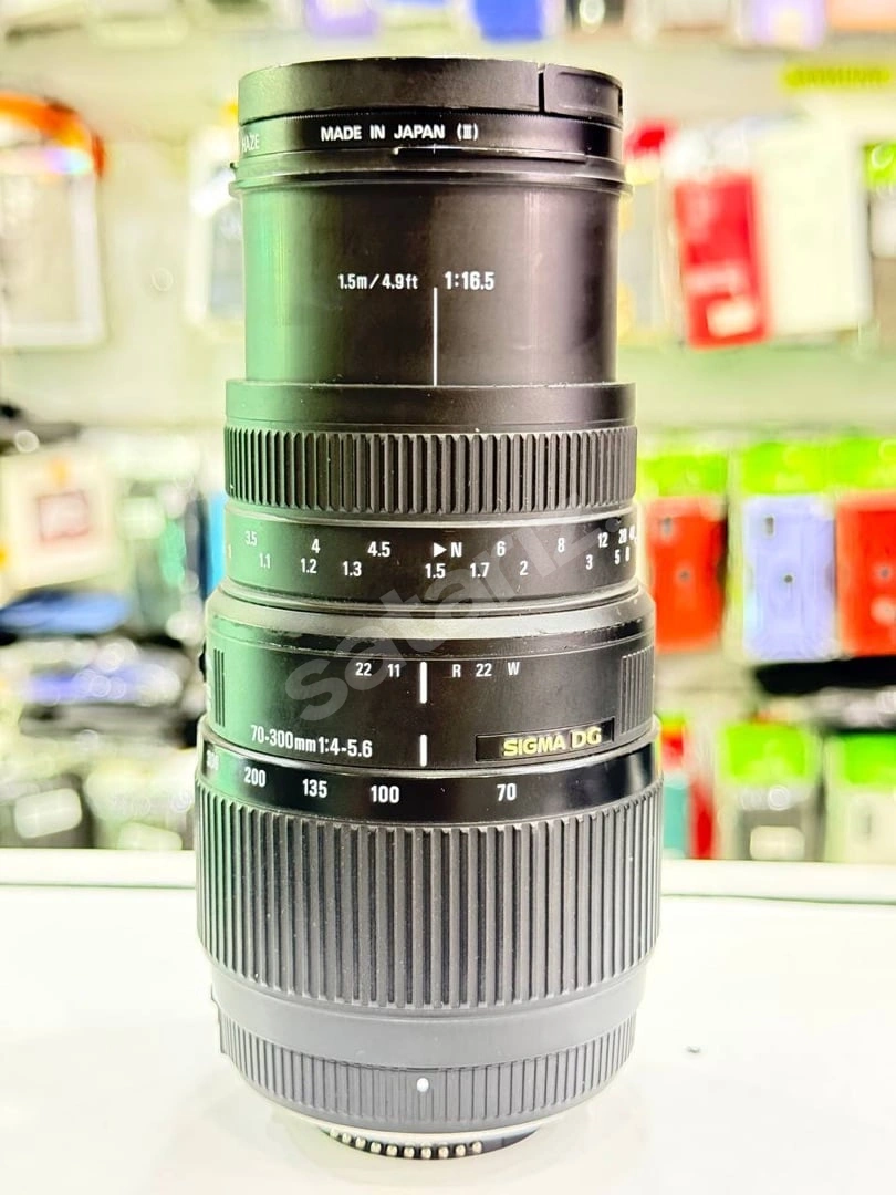 Sigma DG 70-300mm f/4-5.6 Lens Nikon uyumlu • Telephoto canavarı