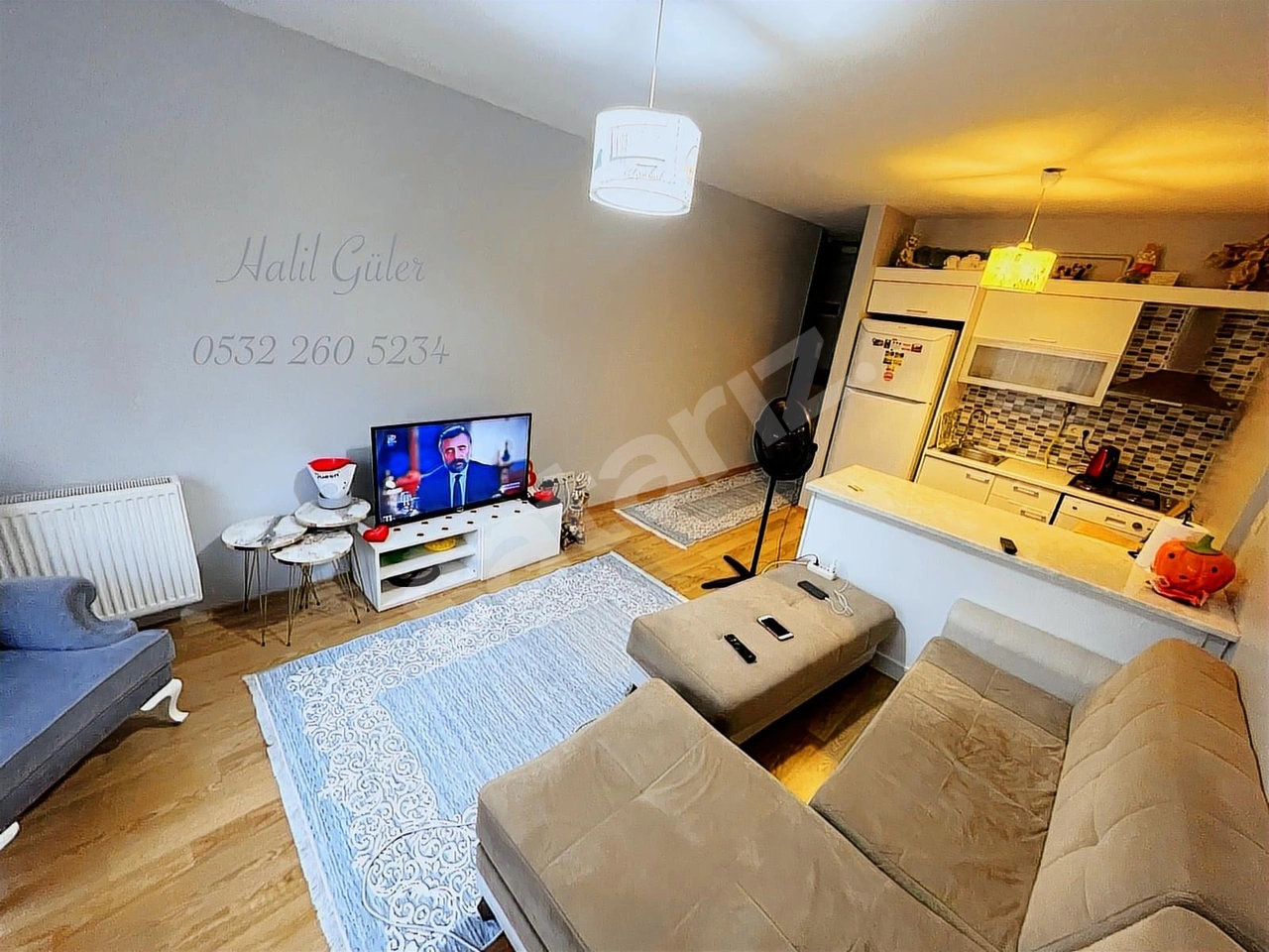 SANCAKTEPE OVALBAHÇE SİTESİ EŞYALI KİRALIK 1+1 GİRİŞ DAİRE DAİRE