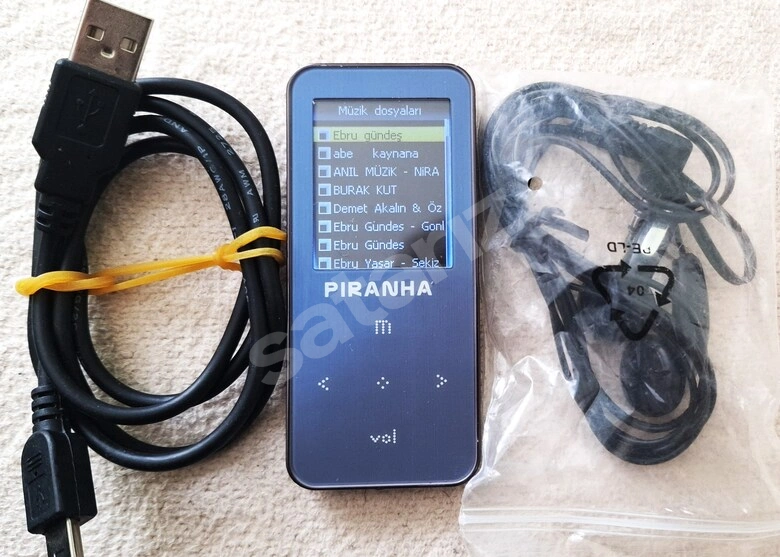 Pirhana Ant Ultra Purple 4 GB Dijital Mp3/Mp4\Sd kart destekli SIFIR