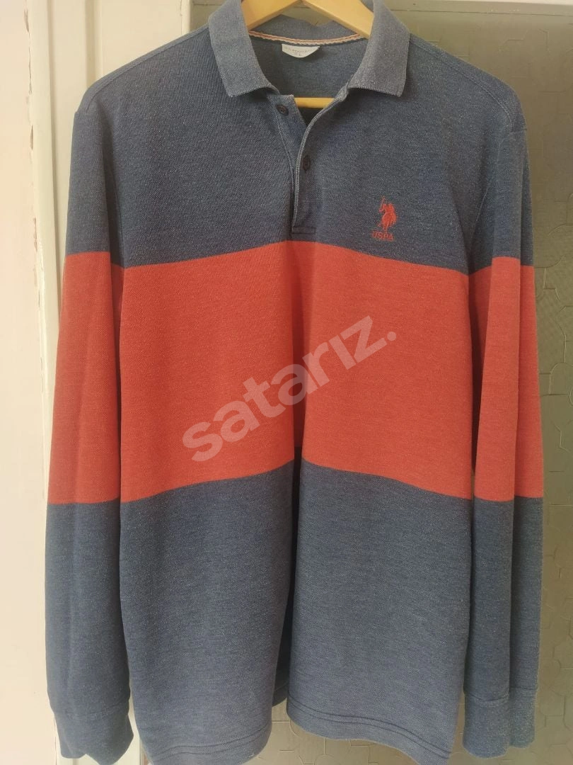 Us Polo Assn Marka Sweatshirt Large Beden