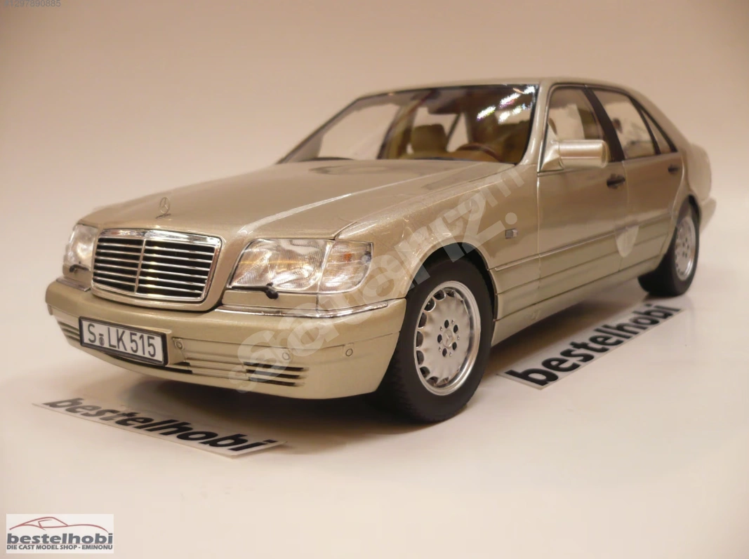 MERCEDES S CLASS S600 W140 1997 SILVER GOLD bestelhobi
