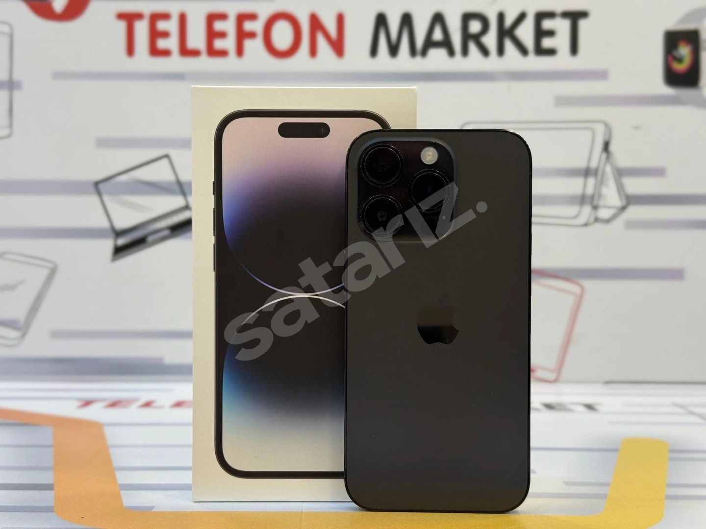 TELEFON MARKET'DEN 256GB TERTEMİZ KULLANILMIŞ İPHONE 14 PRO