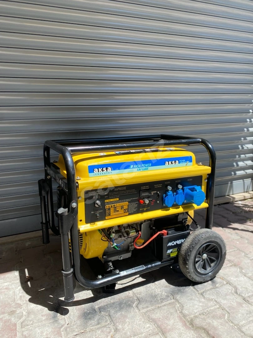 8 KVA AKSA ORJİNAL SIFIRDAN FARKSIZ!!