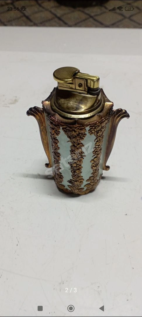 Antika Bronz Masa Çakmağı