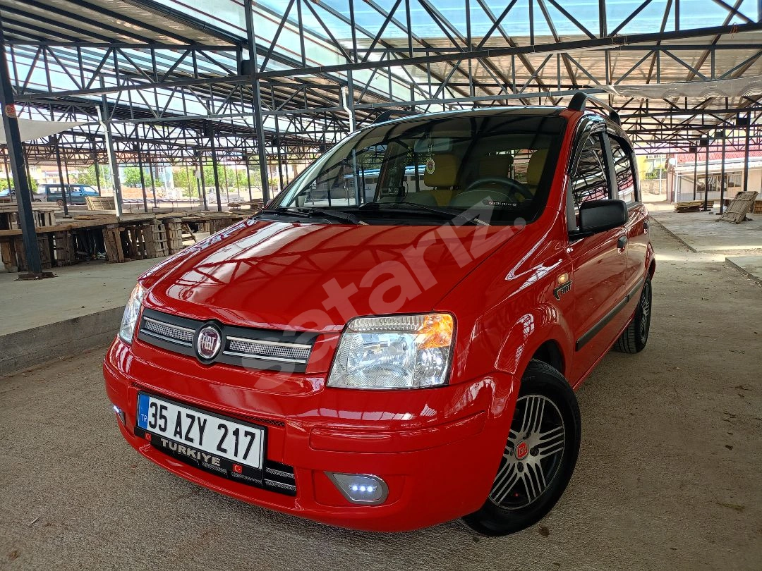 2004 Fiat+1.2 Panda+235'Binde+Aileden+Değişensiz+Klima+Cam Tavan