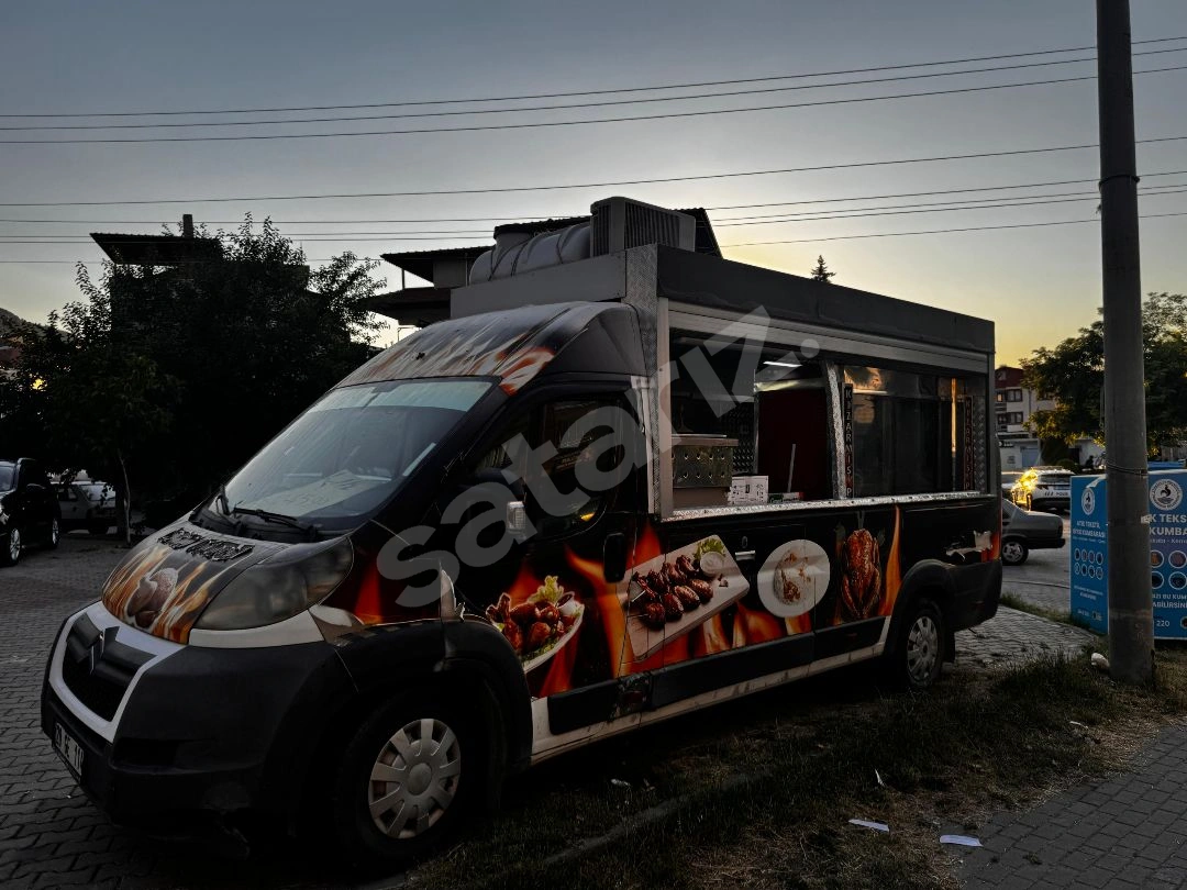 GIDA SATIŞ RUHSATLI PİLAV VE TAVUK SATIŞ ARACI MOBİL MOTOKARAVAN