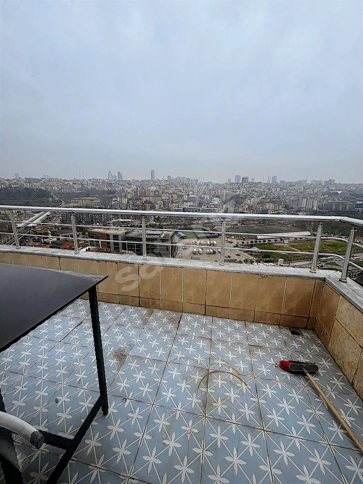 KAĞITHANEDE 1+1 EŞYALI TERASLI MANZARALI KİRALIK DAİRE