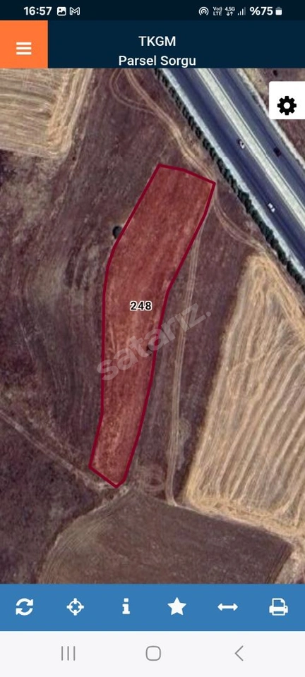 ACİL SATILIK UYGUN AFYON ANTALYA YOLU SANDIKLI SATILIK TARLA