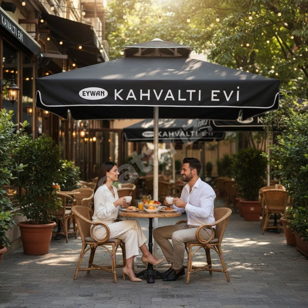 Zenith 2,5x2,5mt. Büyük Şemsiye