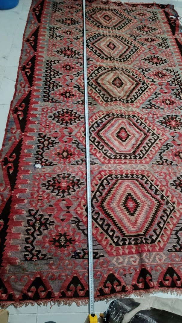 Antika 2 Adet Dededen Kalma Kilim