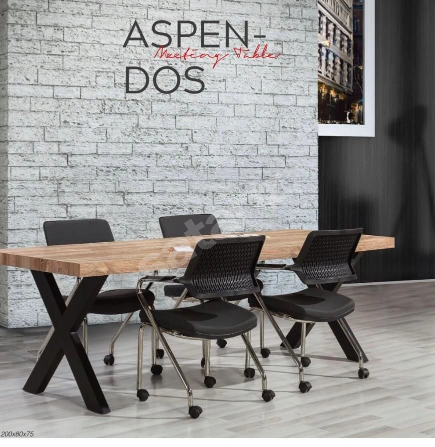 AKBÜRO ASPENDOS TOPLANTI MASASI 200 CM