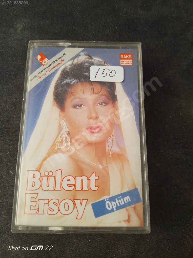 Bülent Ersoy 'Öptüm' Müzik Kaseti