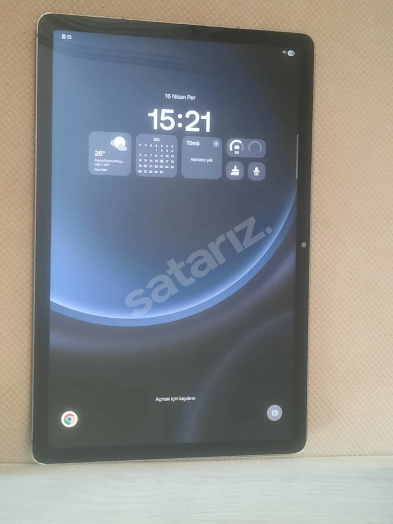 SAMSUNG S9 FE SORUNSUZ TABLET - 128 GB . 6 GB