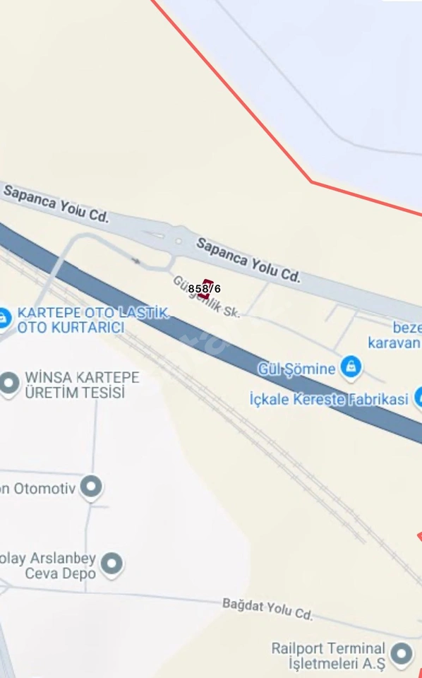 Kocaeli Kartepe Satılık Ticari Arsa Yatırımlık