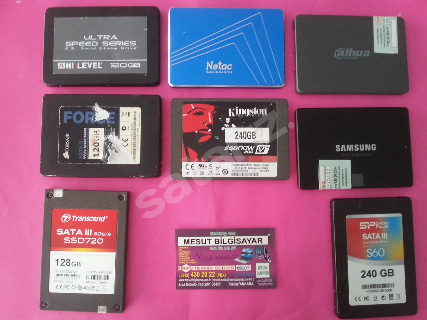 LAPTOP HARDDİSK İKİNCİEL 1991’ Lİ TSE-HYB’ Lİ MESUT BİLGİSAYAR’ DA